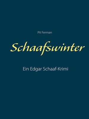 cover image of Schaafswinter